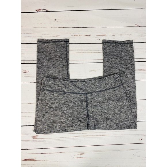 Champion Womens Leggings Sz Large Heather Gray Elastic Waist Footless Athleis - Picture 2 of 6